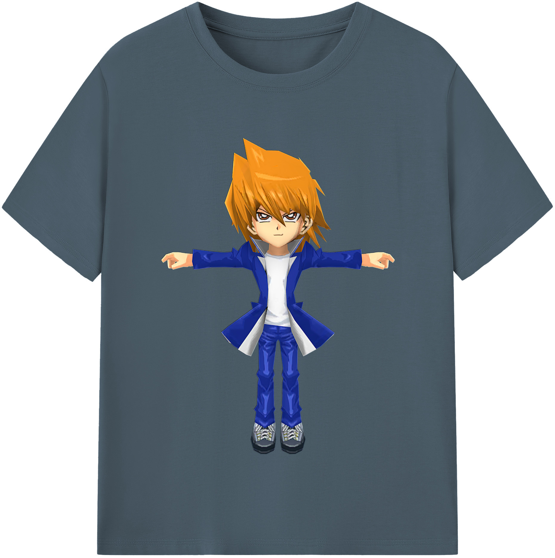 （画像用） 遊☆戯☆王 Yu-Gi-Oh! 綿100％半袖Tシャツ（フロントプリント）